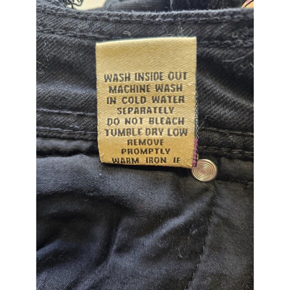 HWY Jeans Black Cutoff Denim Mini Shorts Women Size 3 - Picture 7 of 7